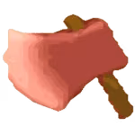 copper axe