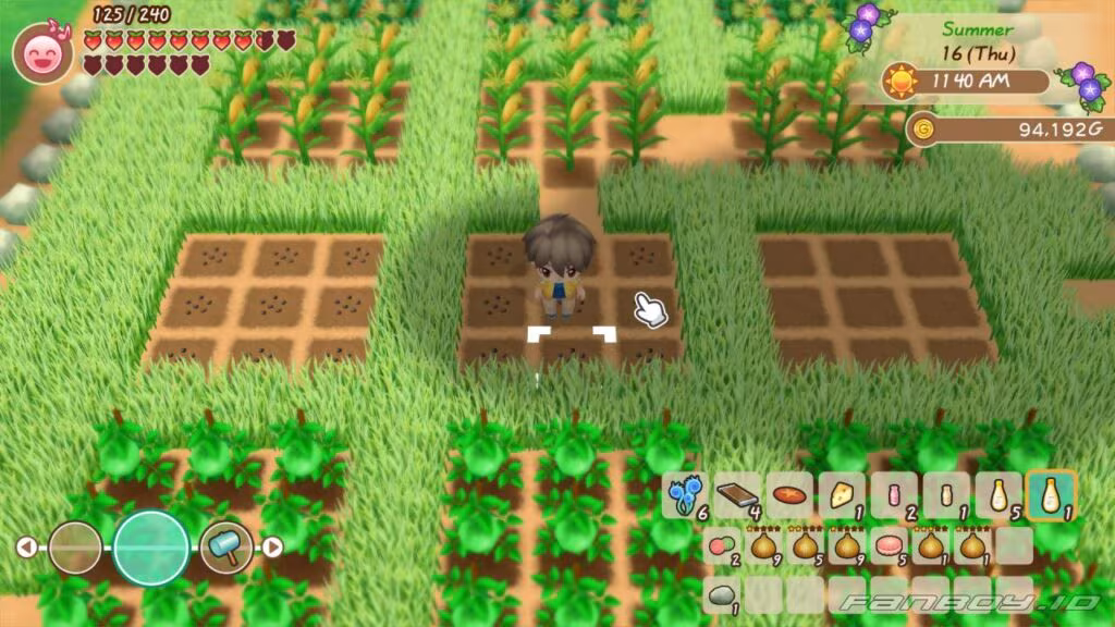 persiapan bercocok tanam sos fomt